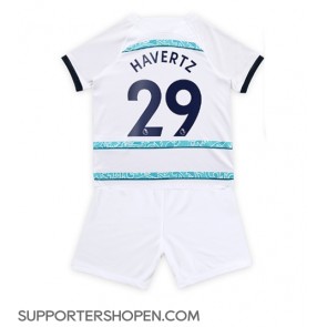 Chelsea Kai Havertz #29 Bortatröja Barn 2022-23 Kortärmad (+ korta byxor)